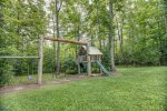 Swingset and childrens play area
